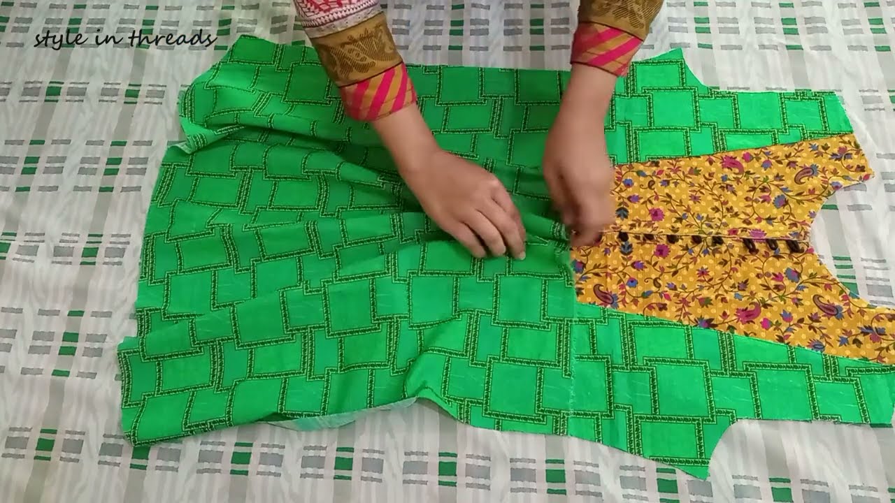 DIY, designer top with slash pocket