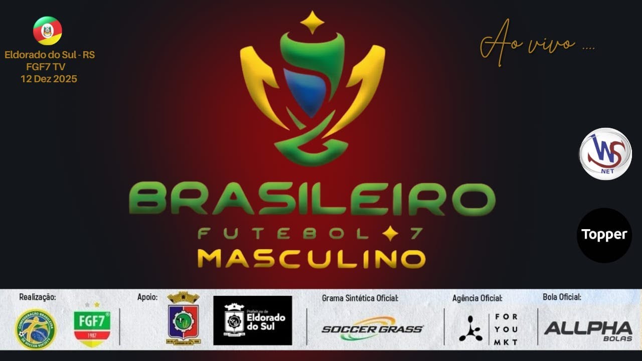 JUVENTUS RS X UNIVERSAL RS PLAYOFFS - BRASILEIRO DE FUTEBOL SETE 2025 - AO VIVO - ELDORADO DO SUL