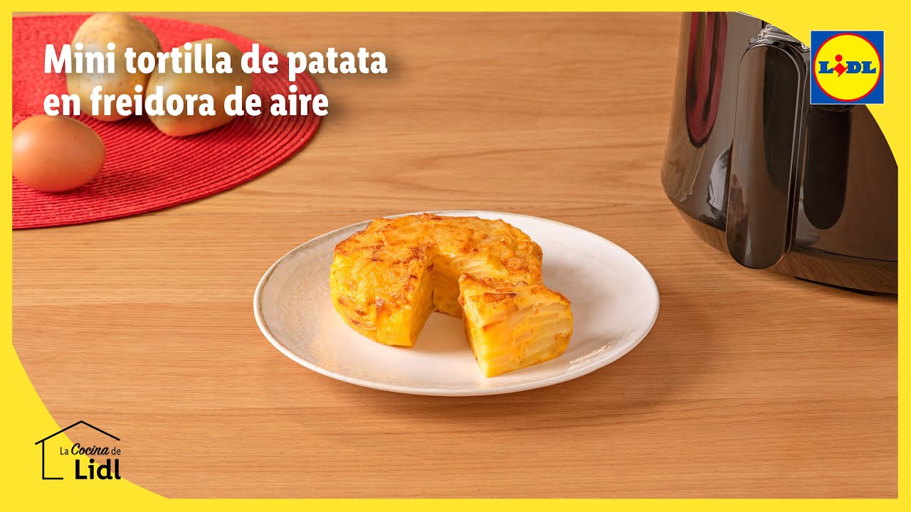 Mini tortilla de patata 🥔 - Receta con freidora de aire | Lidl Espa&ntilde;a