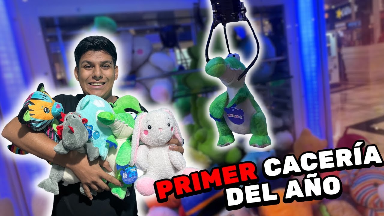 Mi primera GRAN cacería de peluches del año!
