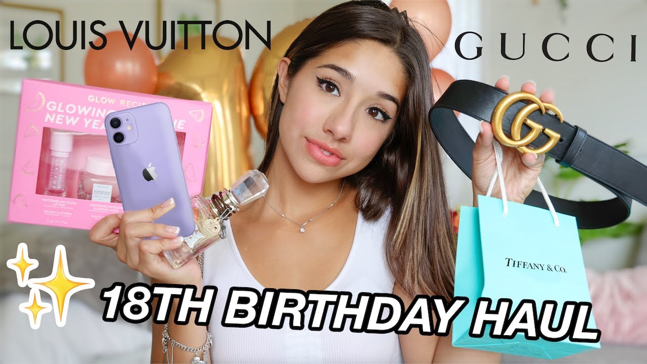 WHAT I GOT FOR MY 18TH BIRTHDAY HAUL!