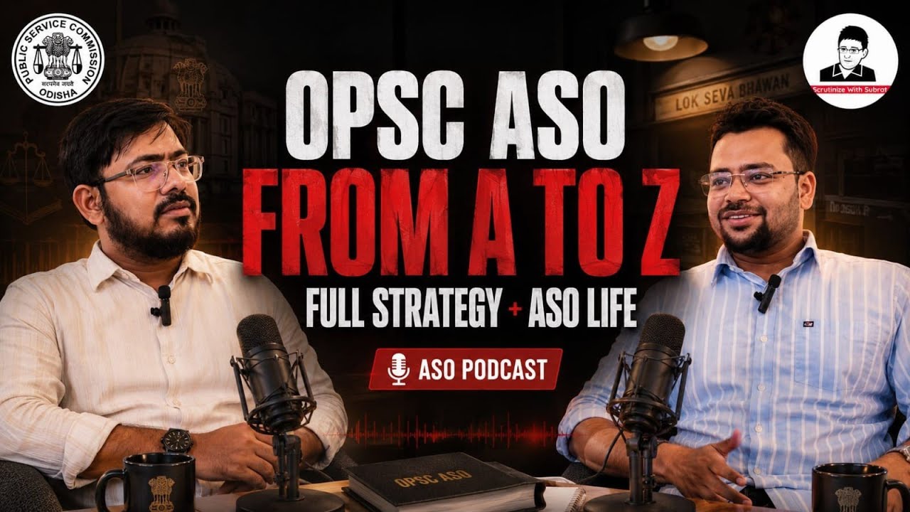 A PODCAST HOW TO CRACK OPSC ASO? Complete Strategy + Real ASO Life | OPSC ASO From A to Z.