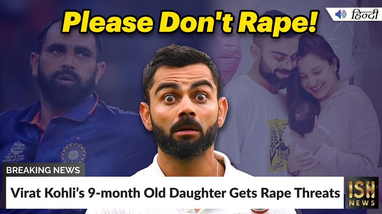 Virat Kohli’s 9-month Old Daughter Gets Rape Threats
