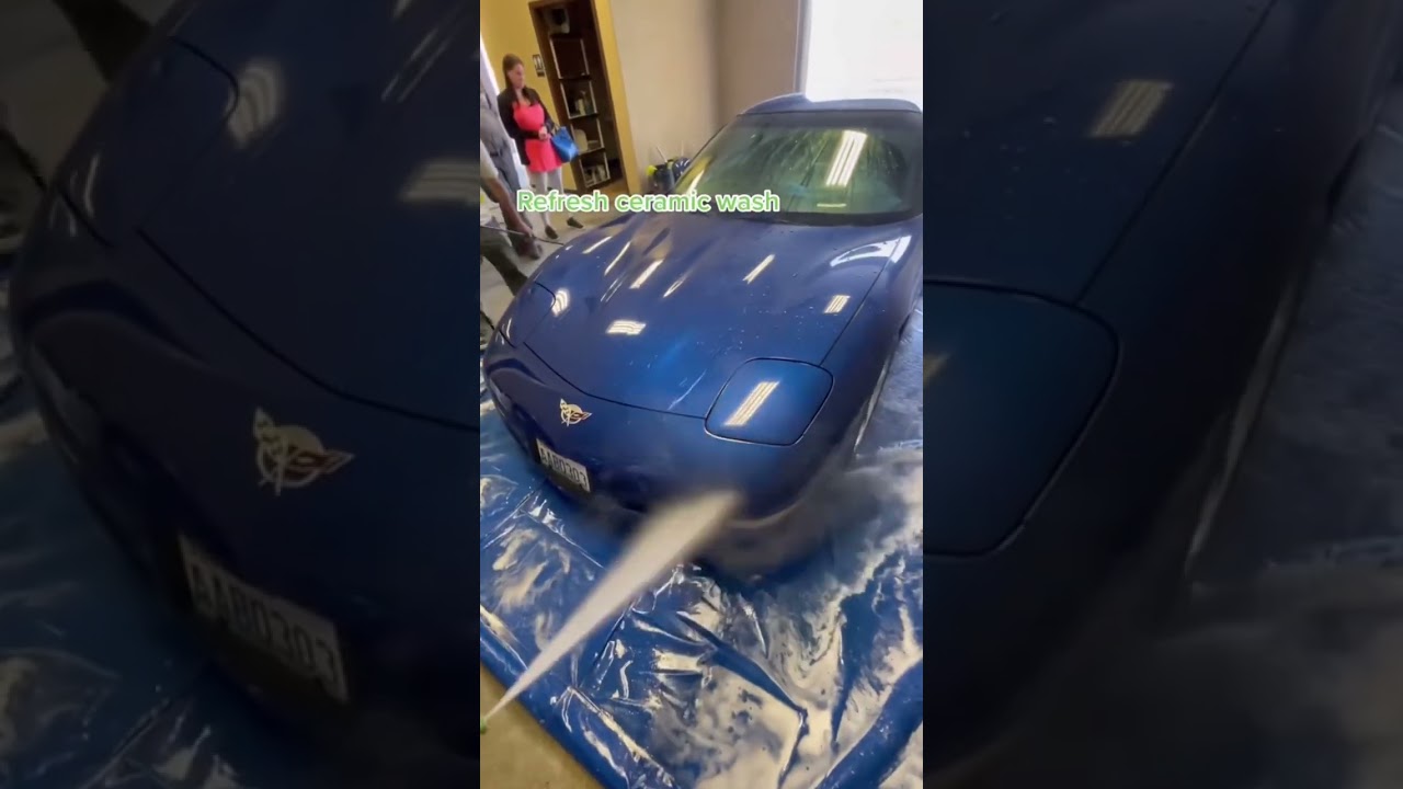После того, как ваш автомобиль покрыт керамикой, вот как его мыть #ceramiccoating #ceramiccoated