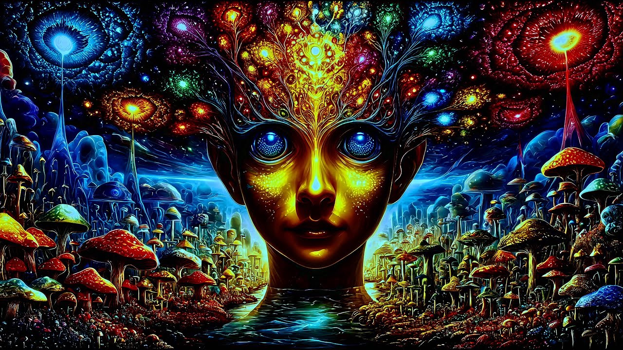 ✨ Mind Bending Frequencies, Psychedelic AI Art - Algorithm's Hypnotic Surreal AI Animation ✨