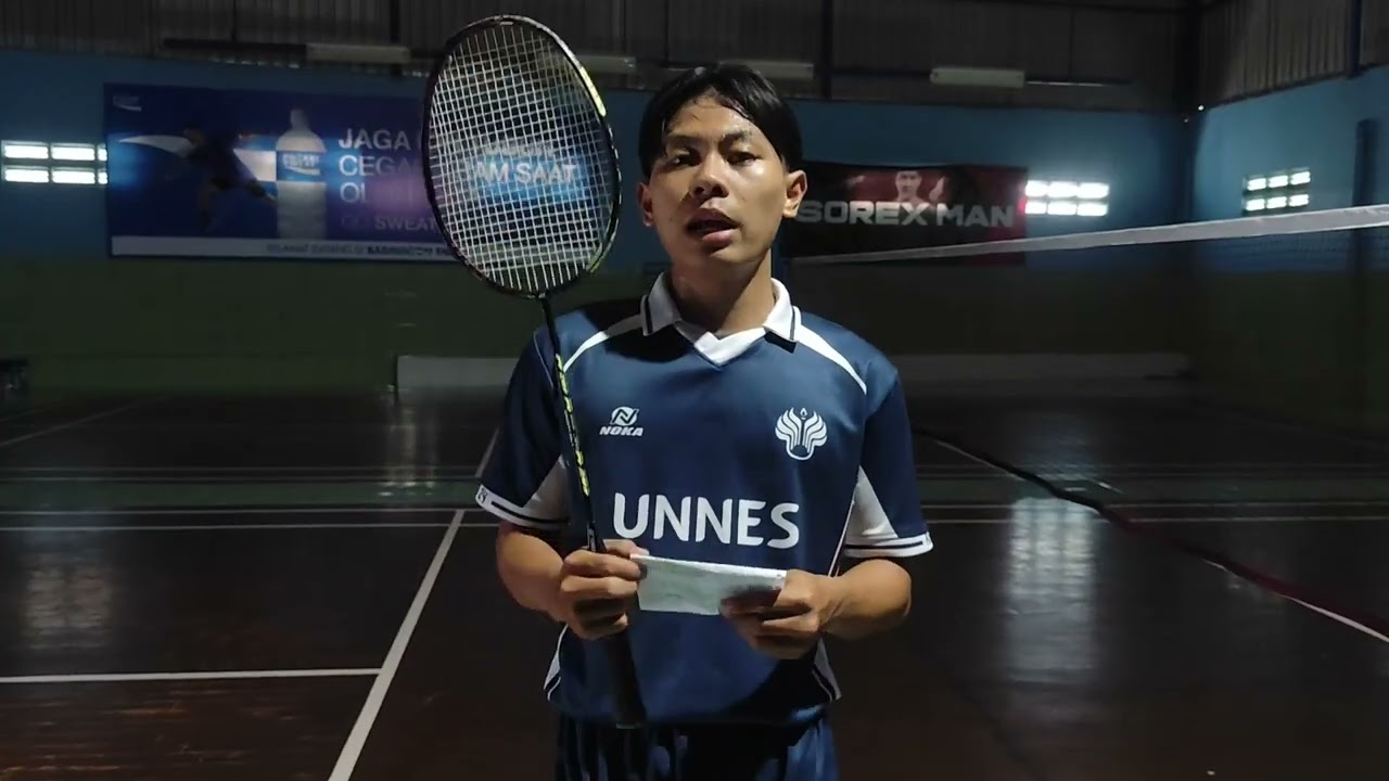 Demontrasi Teknik Footwork Pada Bulutangkis