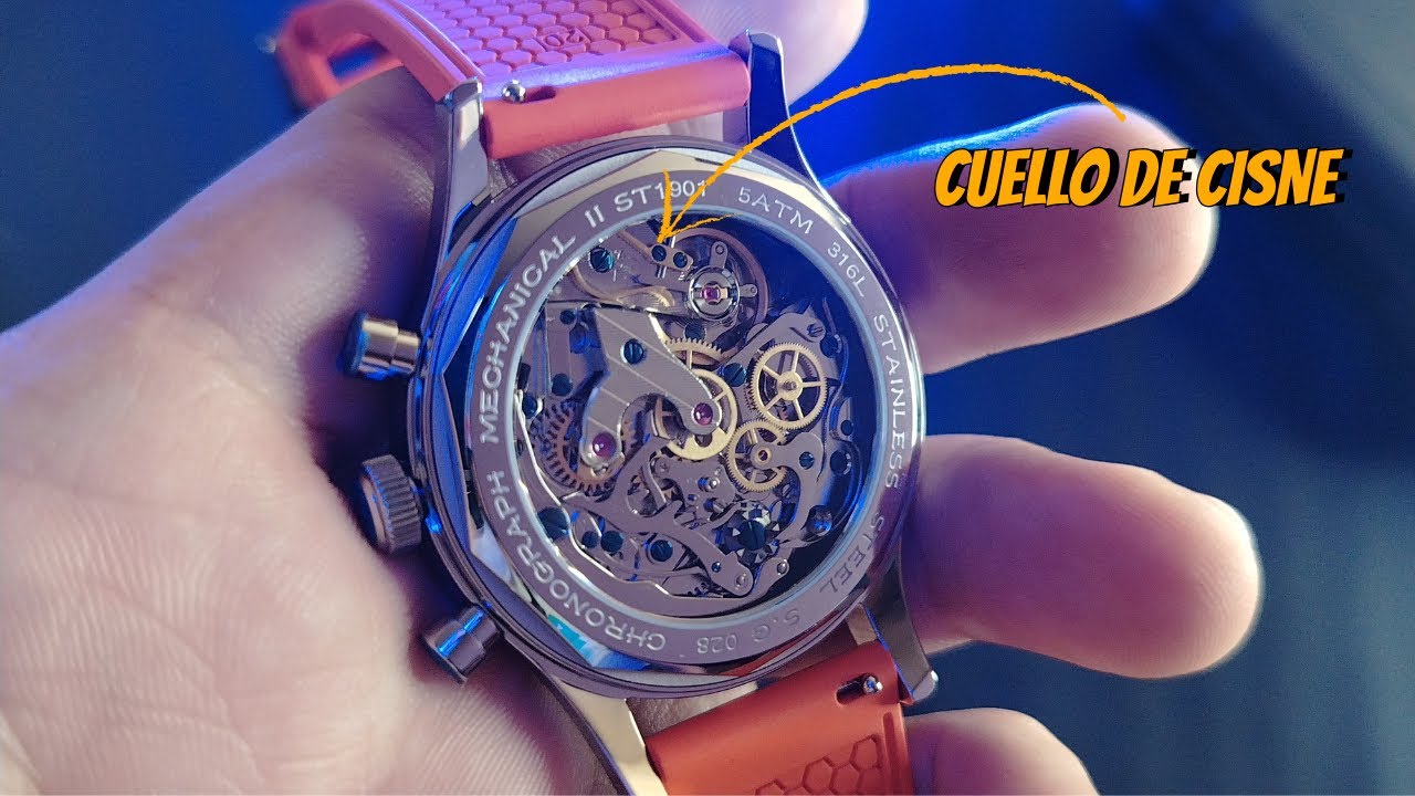 😧CHINA est&aacute; DESTRUYENDO la relojer&iacute;a SUIZA con relojes COMO ESTE/ REVIEW SUGESS CRONOGRAFO ST1901⌚