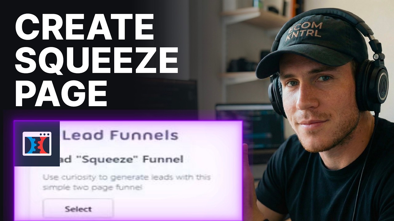 How to Create a Squeeze Page ClickFunnels 2.0 (2026) | Step By Step Setup