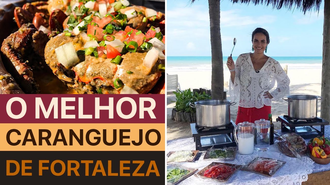 Receita do Caranguejo Beach Park - o premiado de Fortaleza