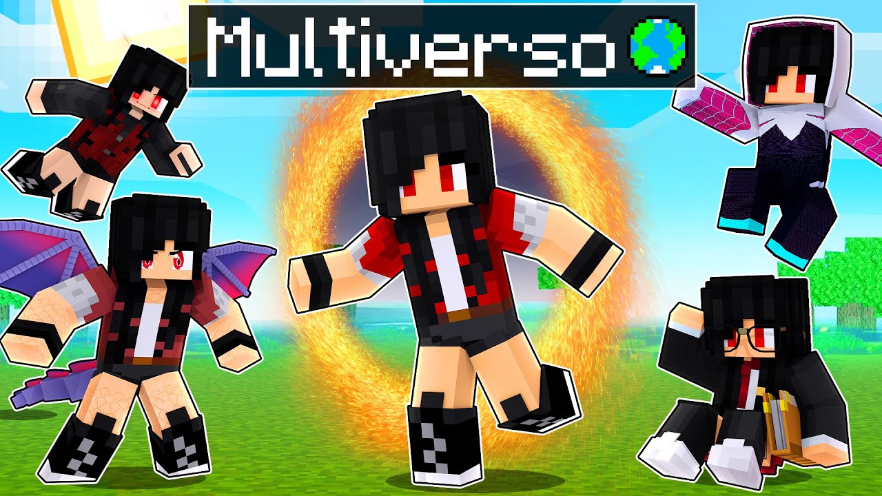 O MULTIVERSO de NAMORADAS do P3DRU no Minecraft ‹‹ P3DRU ››