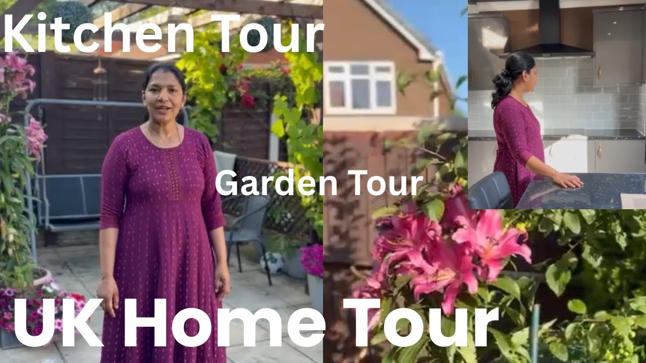 U K Home Tour | Kitchen Tour | Garden Tour | Home Tour Malayalam | Beautiful Malayali House in UK🏘️🏠