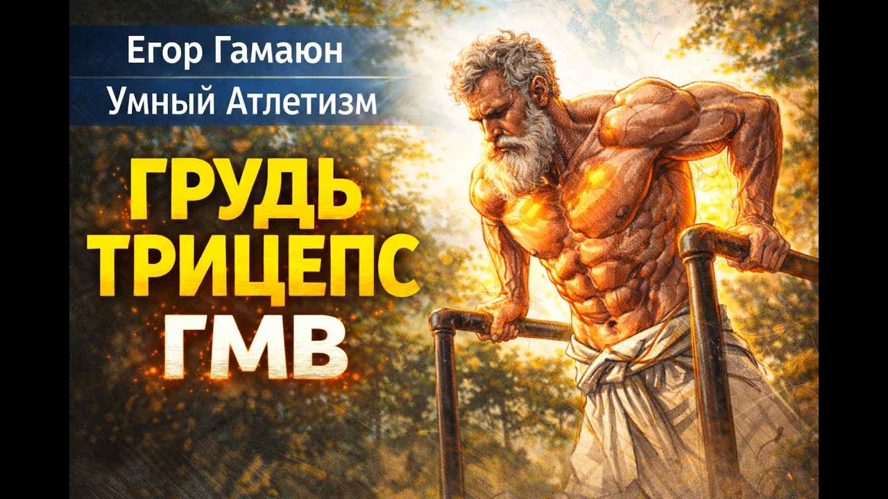 ПРИМЕР ТРЕНИРОВКИ - ГРУДЬ ТРИЦЕПС \ НА ГИПЕРТРОФИЮ ГЛИКОЛИТИЧЕСКИХ МЫШЕЧНЫХ ВОЛОКОН / архивное