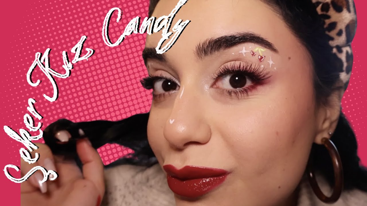 Şeker Kız Candy Makyajı Bacılarım 💕 (AĞIR YAPRAK DÖKÜMÜ GIYBETİ İÇERİR)