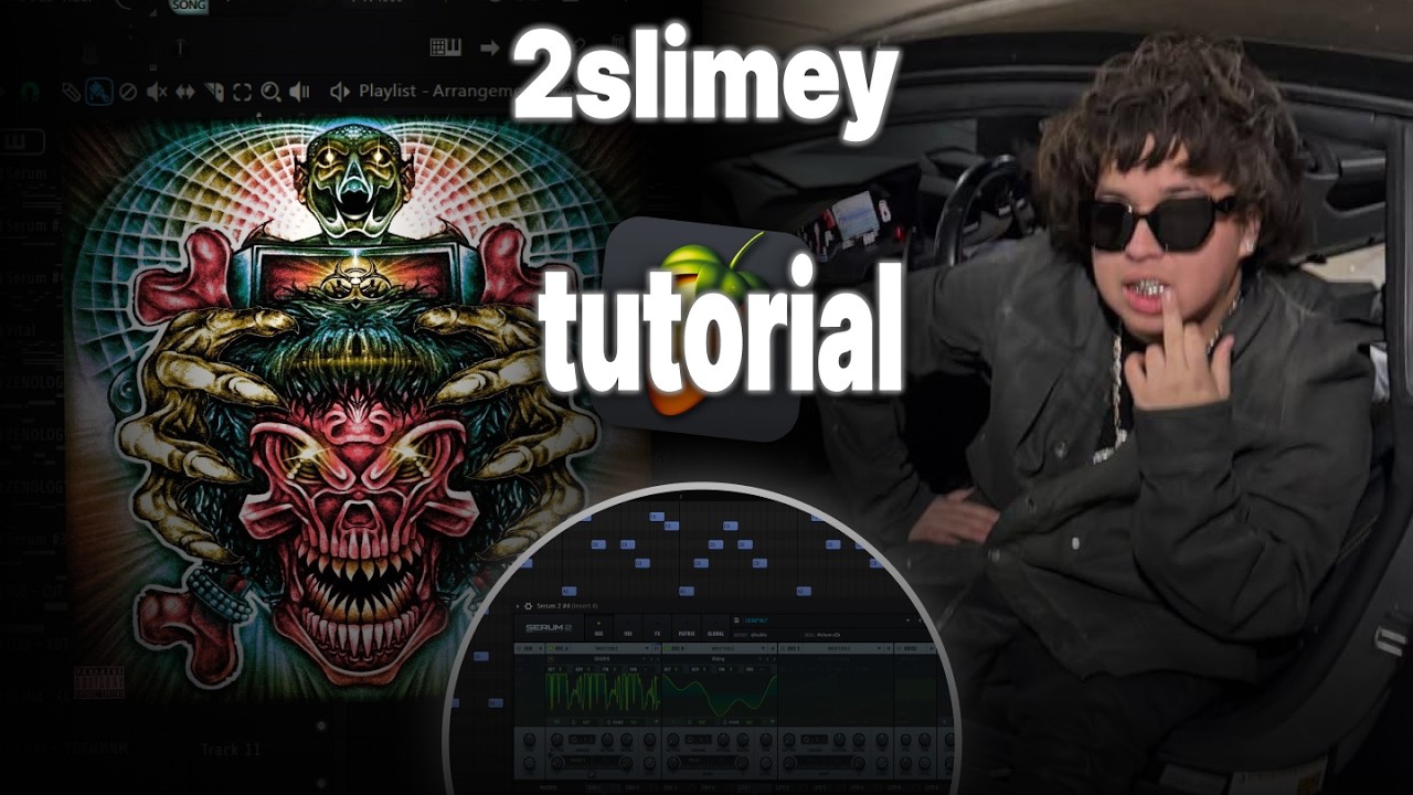 How to make 2slimey more anxiety type beat / tutorial