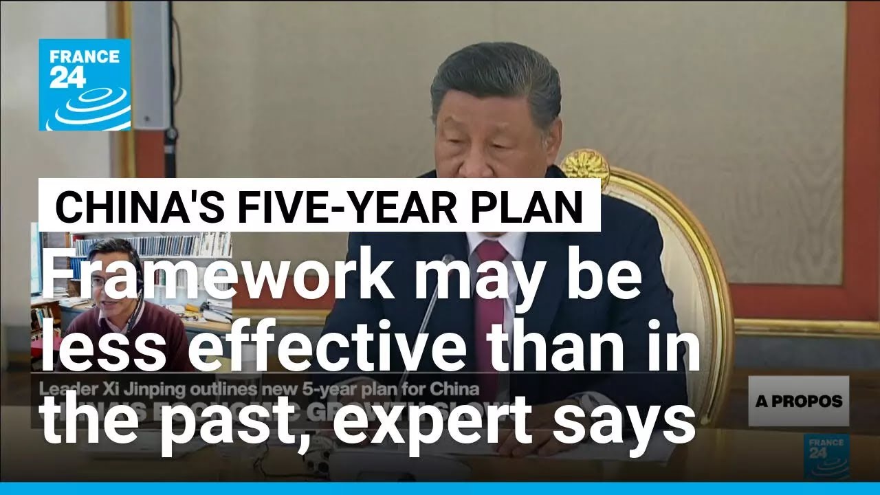 China's five-year plan may be less effective on demand than in the past, expert says &bull; FRANCE 24