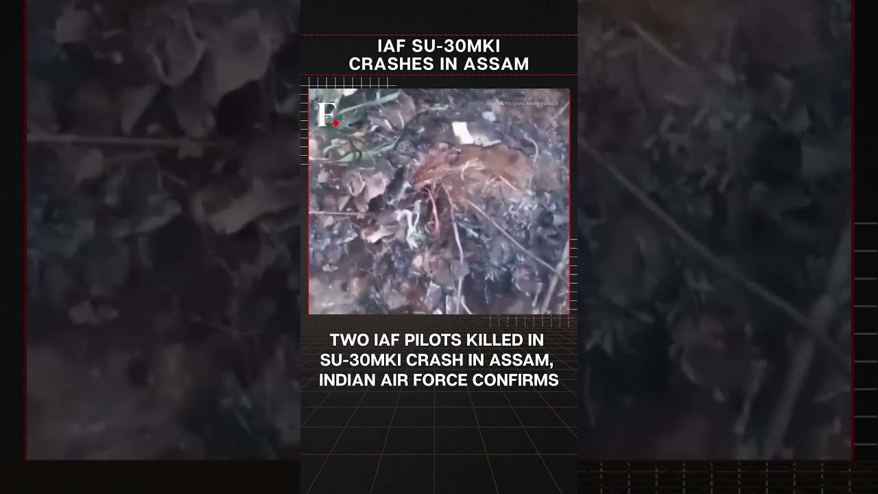 #FirstpostNews: Two IAF Pilots Killed in Su-30MKI Crash in Assam, Indian Air Force Confirms | N18G