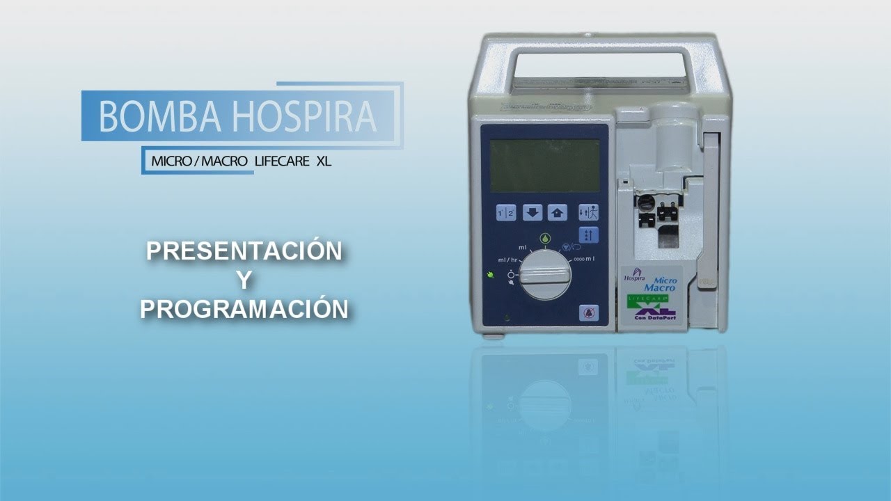 TUTORIAL BOMBA DE INFUSIÓN CONTINUA 