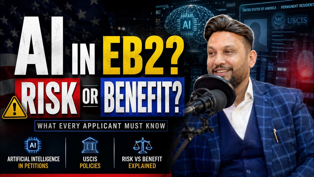 USE OF AI IN EB-2NIW PETITIONS | BLESSING OR RISKY GAMBLE | USA GREEN CARD | IMMIGRATION TALK EP. 31