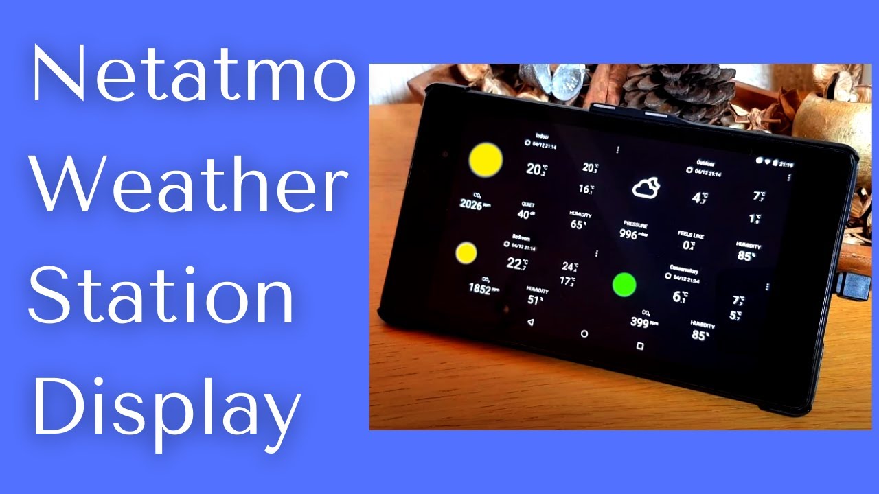 How To... Have a Display with the Netatmo Weather Station?