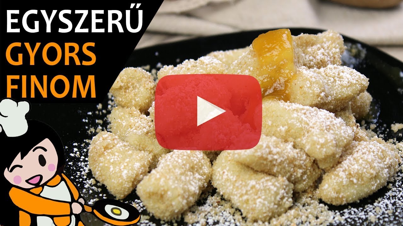 Nudli - Recept Videók