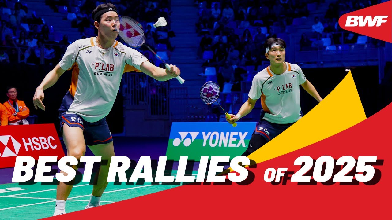 Best of 2025: Badminton Rallies