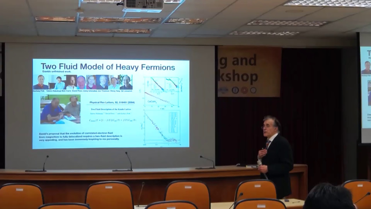 2019 ICAM-NCTS: 8. David Pines, Pioneer par excellance in Quantum Many Body Physics