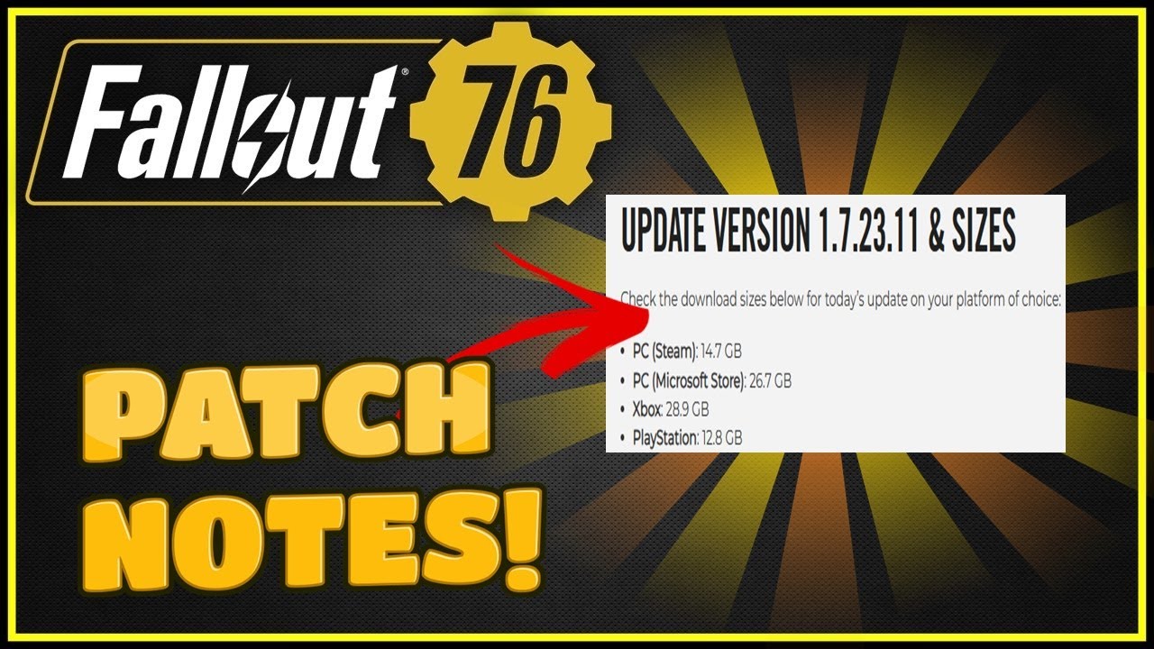 Mid Season Official Patch Notes (Jan. 20, 2026) - Fallout 76