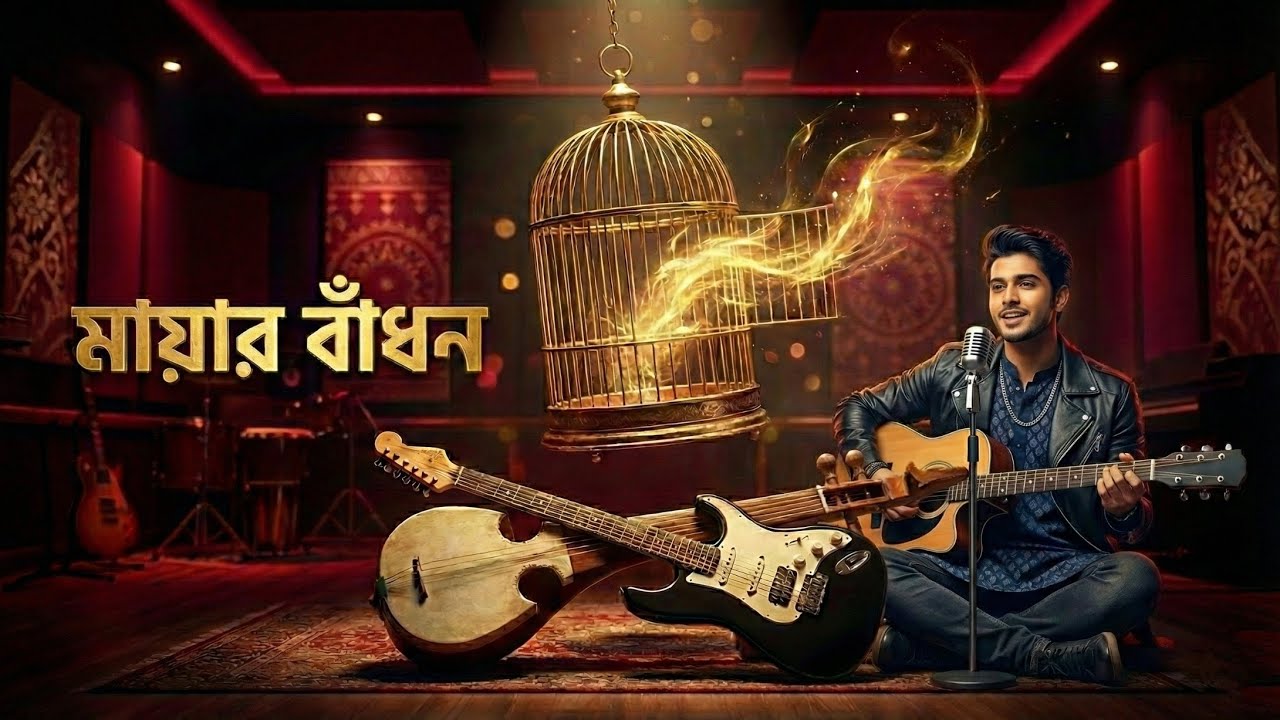 মায়ার বাঁধন | Mayar Badhon | Soulful Bangla Folk Fusion | Official Music Video