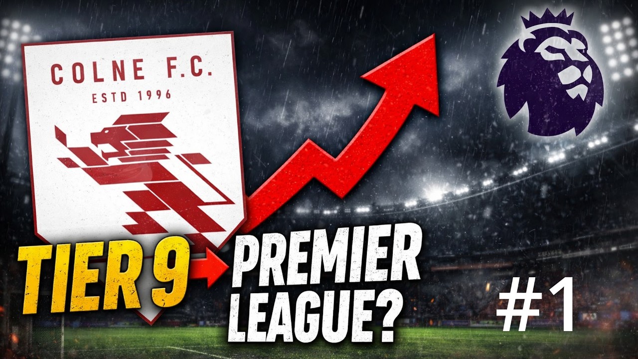 I Took Colne FC From the 9th Tier to Glory! | Football Manager 2026 Road to the Top #1