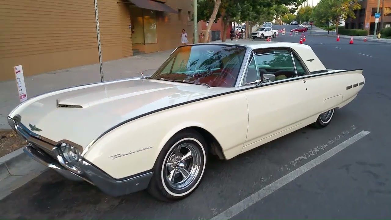 1962 Ford Thunderbird Hardtop Coupe Custom Lowered Ride 62 T Bird 3rd Generation T-Bird 1 of 68,127