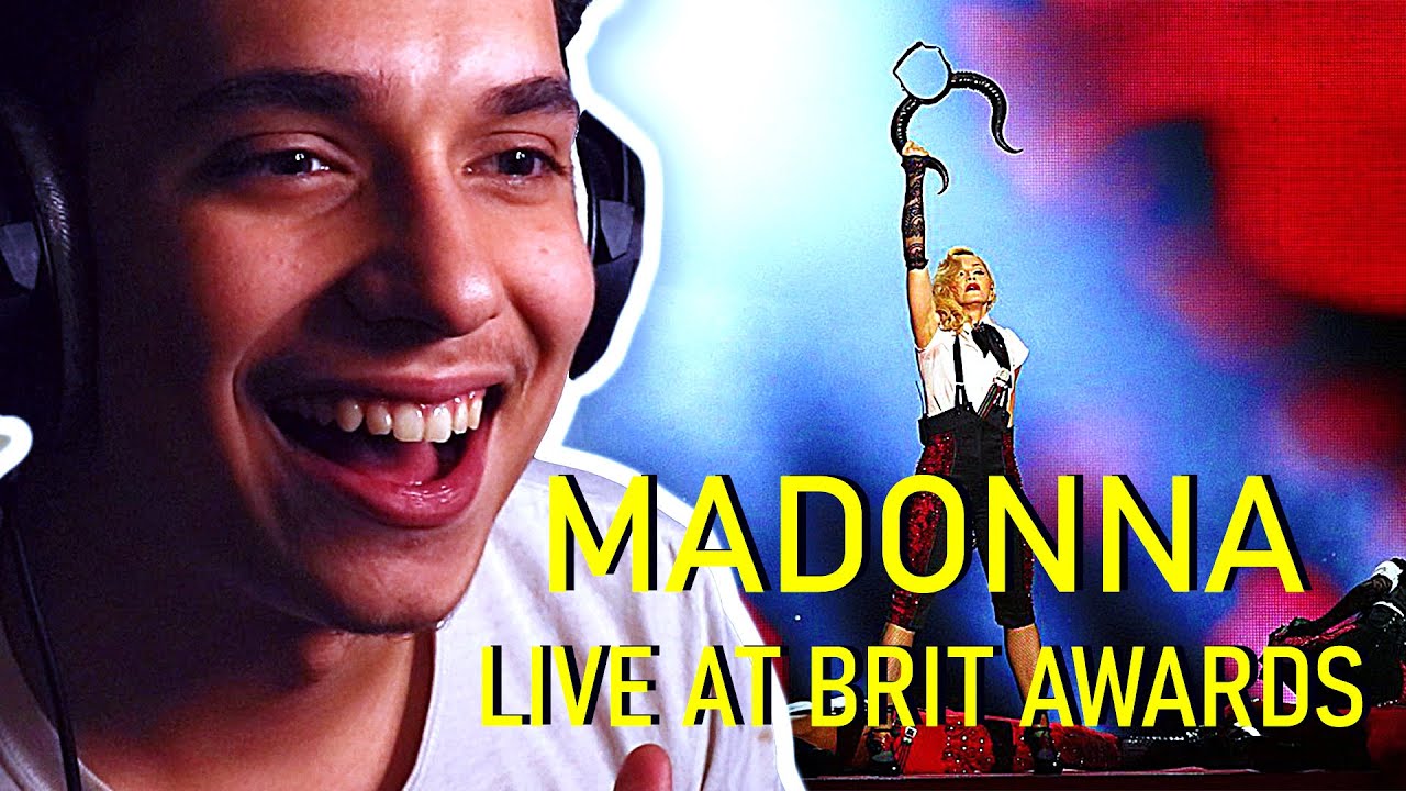 VI3ION Reacts to Madonna - Living For Love (Live at The BRIT Awards 2015)