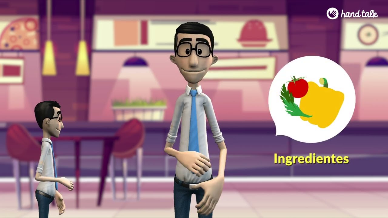 #HugoEnsina37 - Sinais de Restaurante em Libras