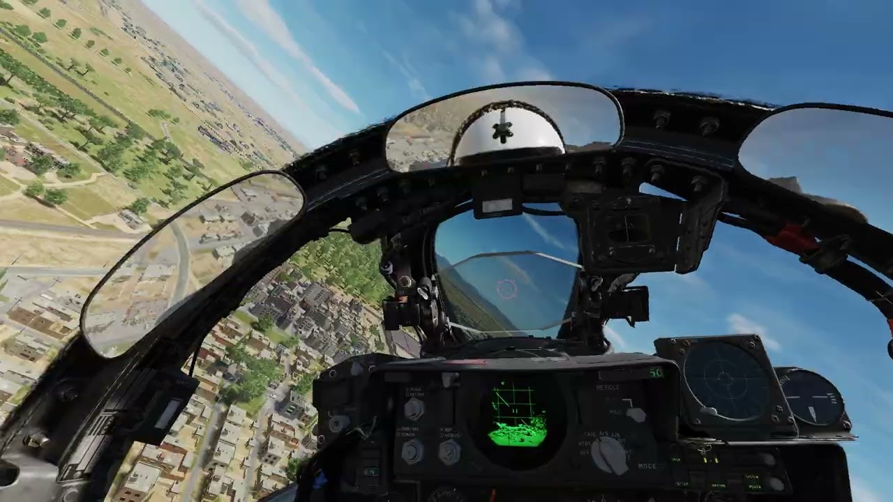 DCS Virtual Incirlik RIAT in cockpit RAF F-4 Arrival
