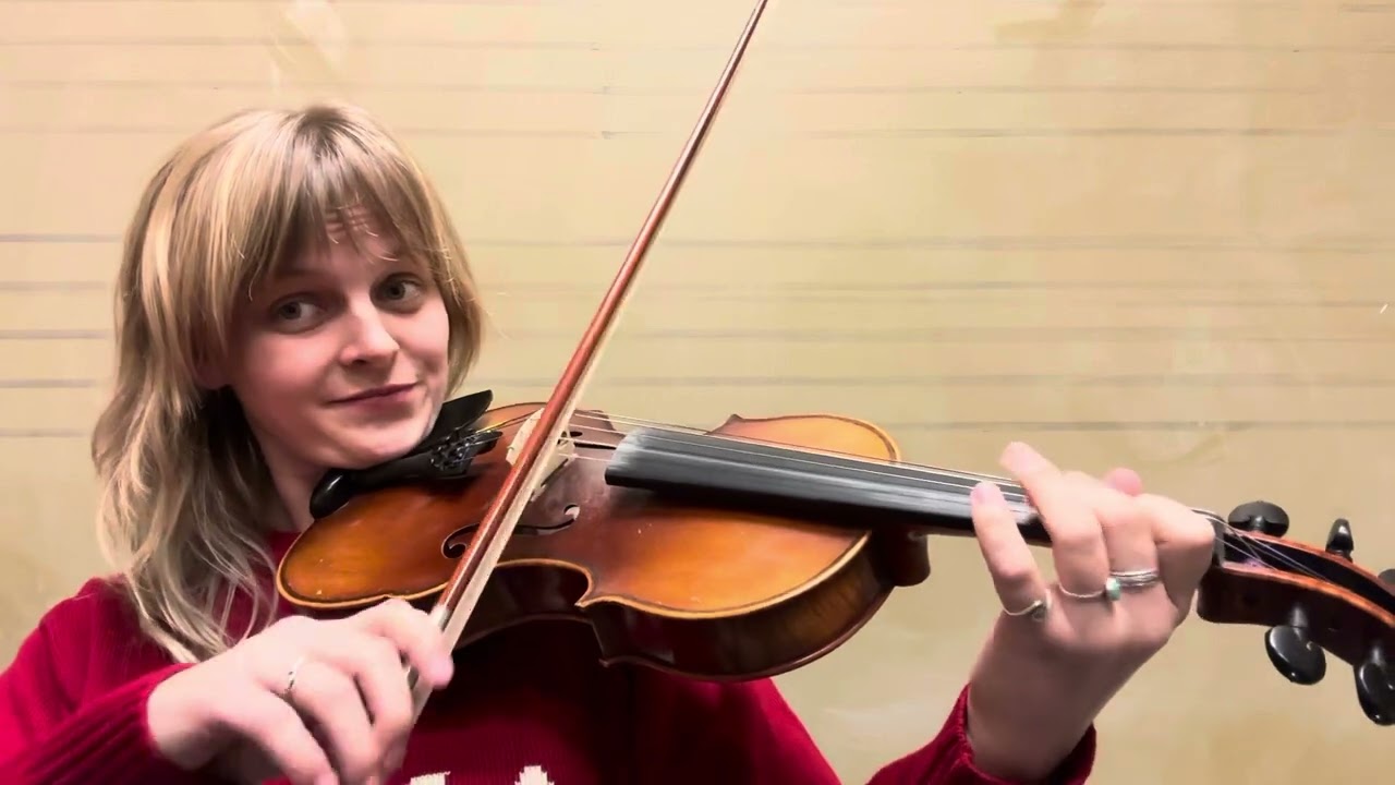 Pigeon on the Gate (Scottish version) - Fiddle Practice Video