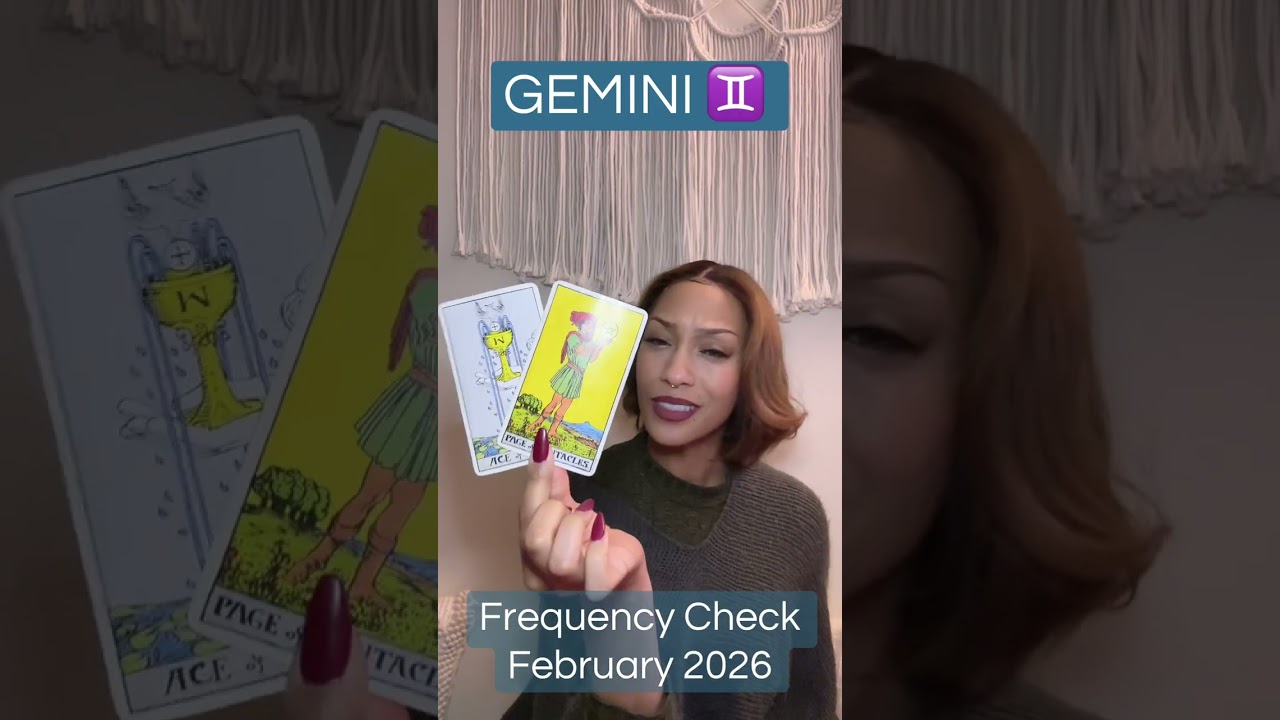 GEMINI TAROT READING | Frequency Check | February 2026 #tarot #tarotreading #gemini 