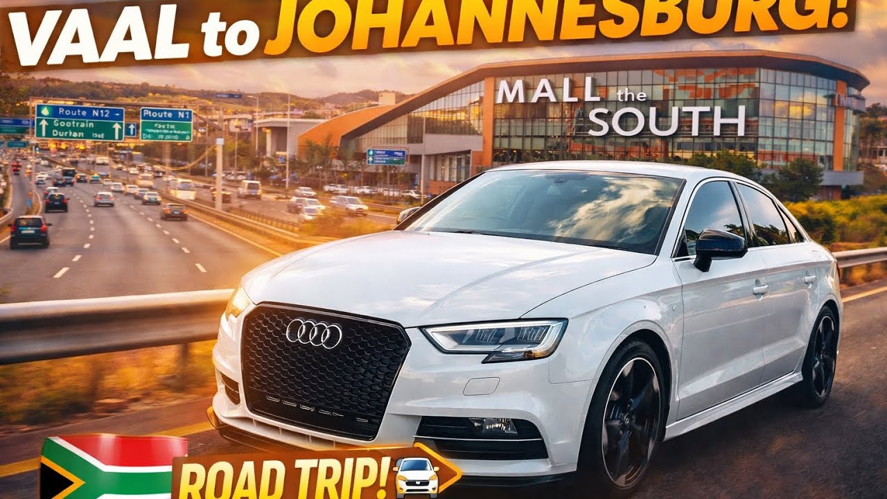 Traveling to Johannesburg 🇿🇦 | City Views, Roads & Vibes (Faceless Travel)
