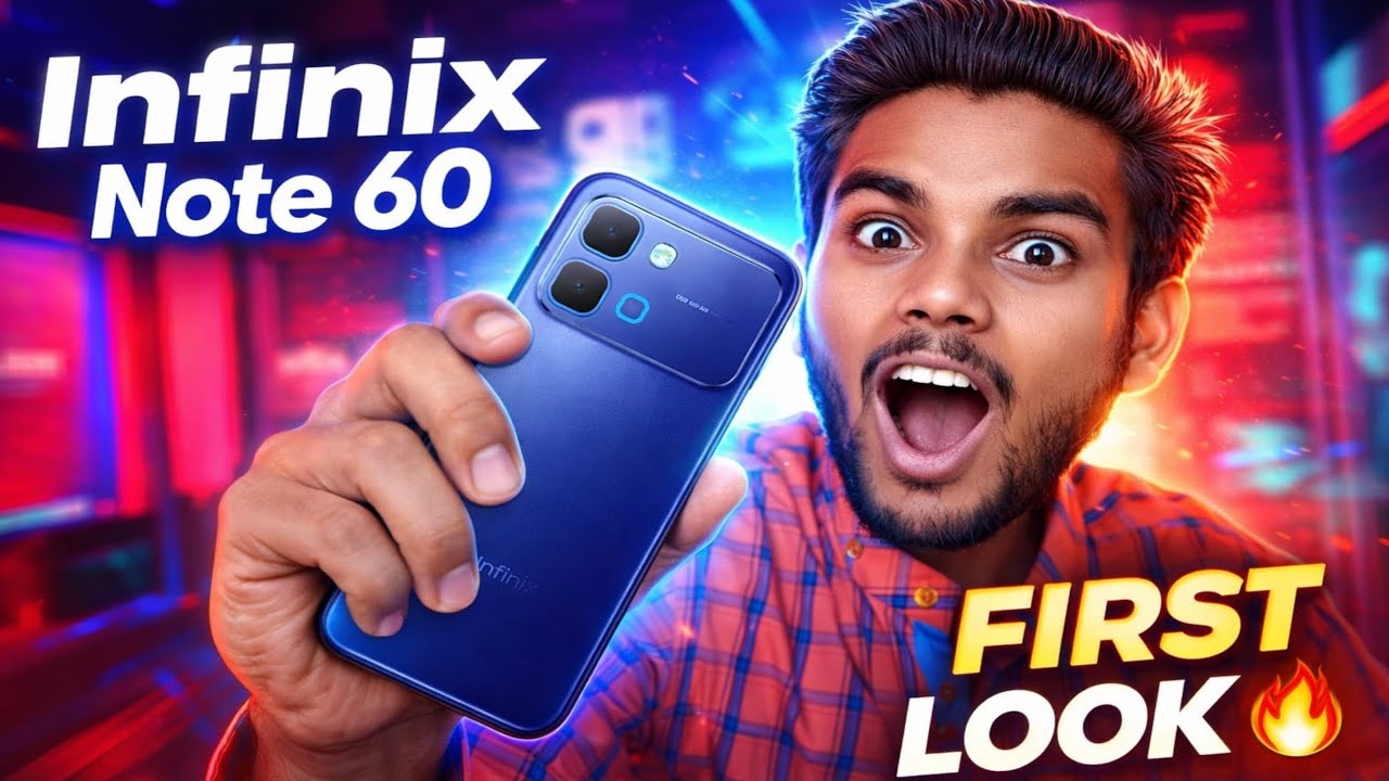 Infinix Note 60 First Look: Best Smartphone Under ₹15,000? 😱 India Launch Price, Specs?