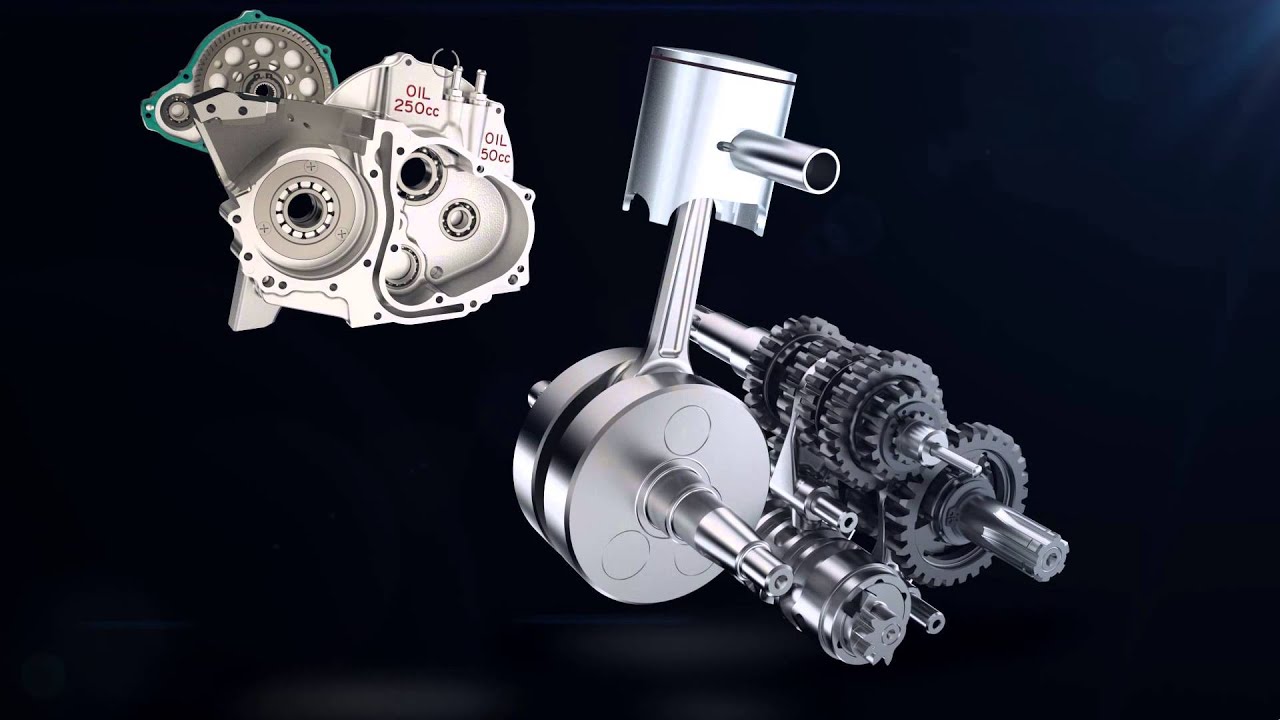 Modena Engines - 3d graphic Assembling kart engine