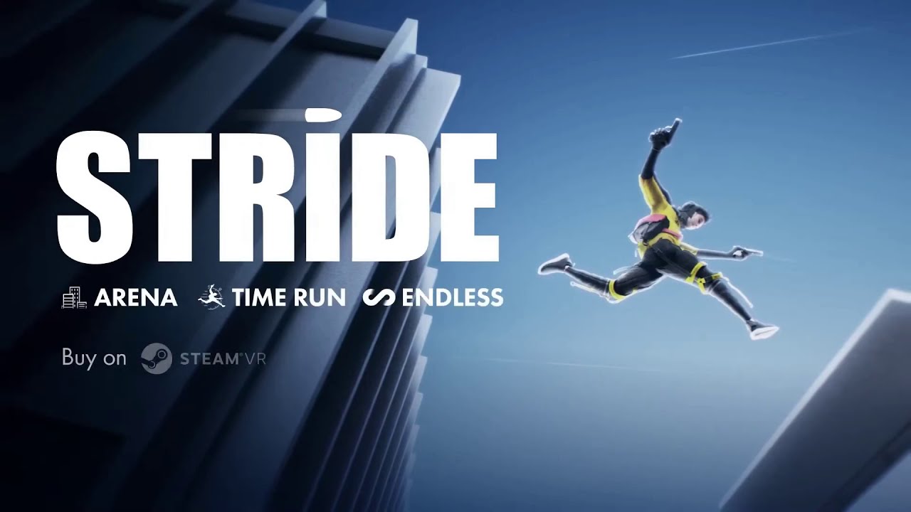 Stride - Game Modes, Arena, Time Run, Endless - Oculus - PC (Steam VR)