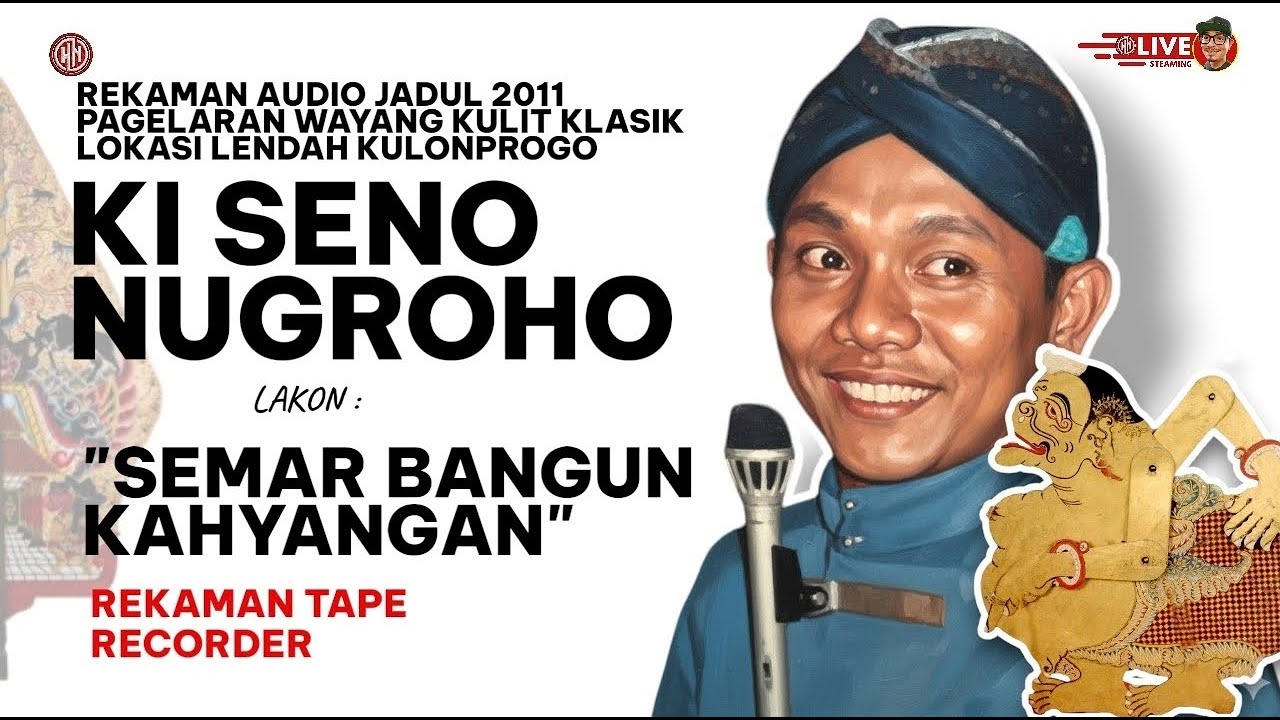 🔴[LIVE} AUDIO WAYANG KULIT KI SENO NUGROHO Lakon : 