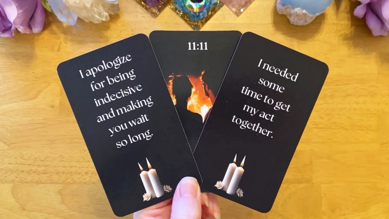 I AM SORRY FOR MAKING YOU WAIT FOR ME ❤️ I'M COMING BACK TO BE WITH YOU ❤️(TWIN FLAME TAROT READING)