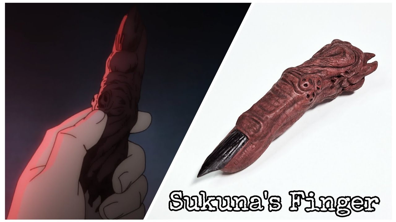 Sculpting/remaking Sukuna's Finger from Jujutsu Kaisen