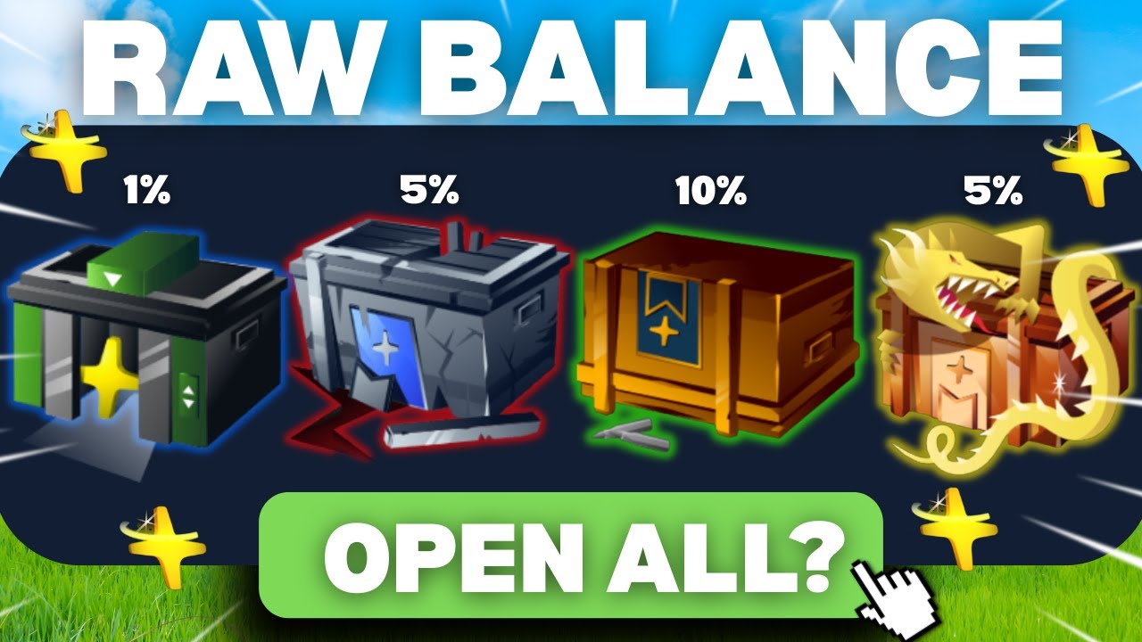 RAW BALANCE CASE UNBOXING! (RAIN.GG)
