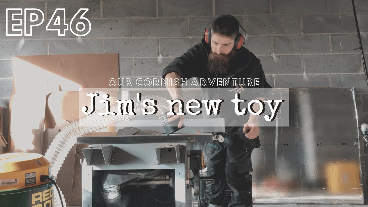 EP46- How we're saving £700 by making our own skirting board// Our Cornish Adventure