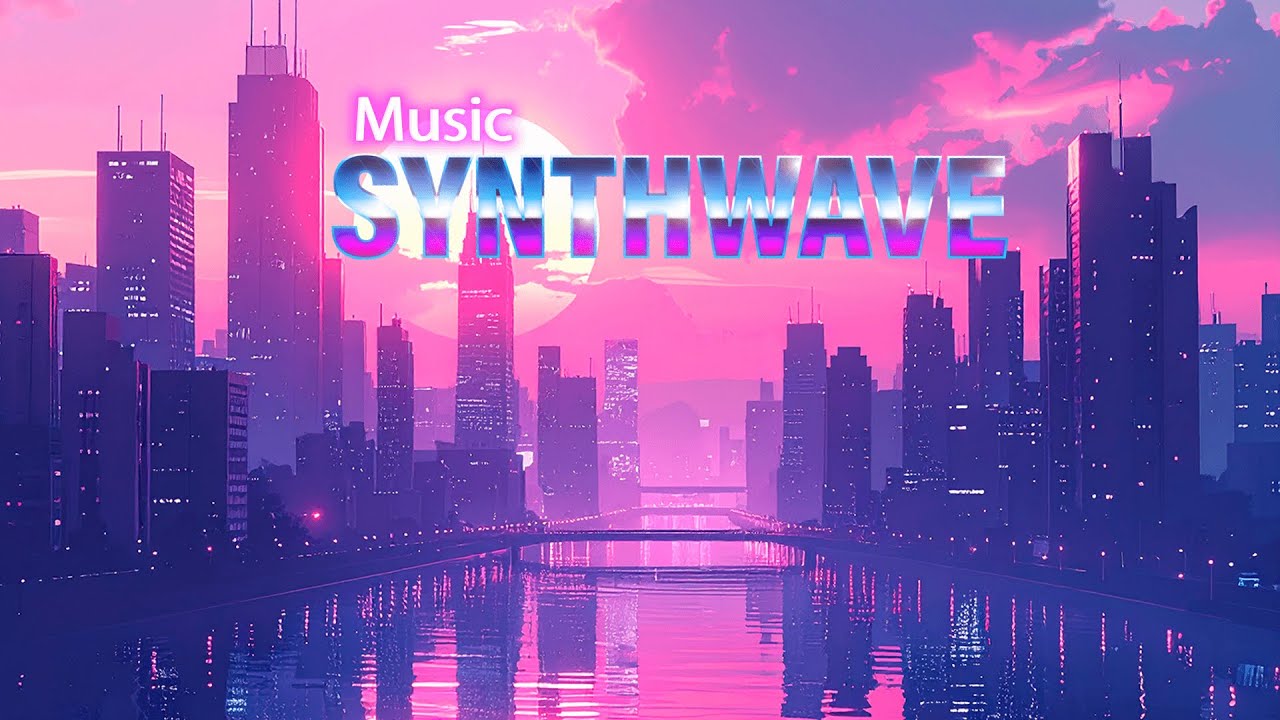 Purple Skyline -  Música chill synthwave para concentrarse y trabajar