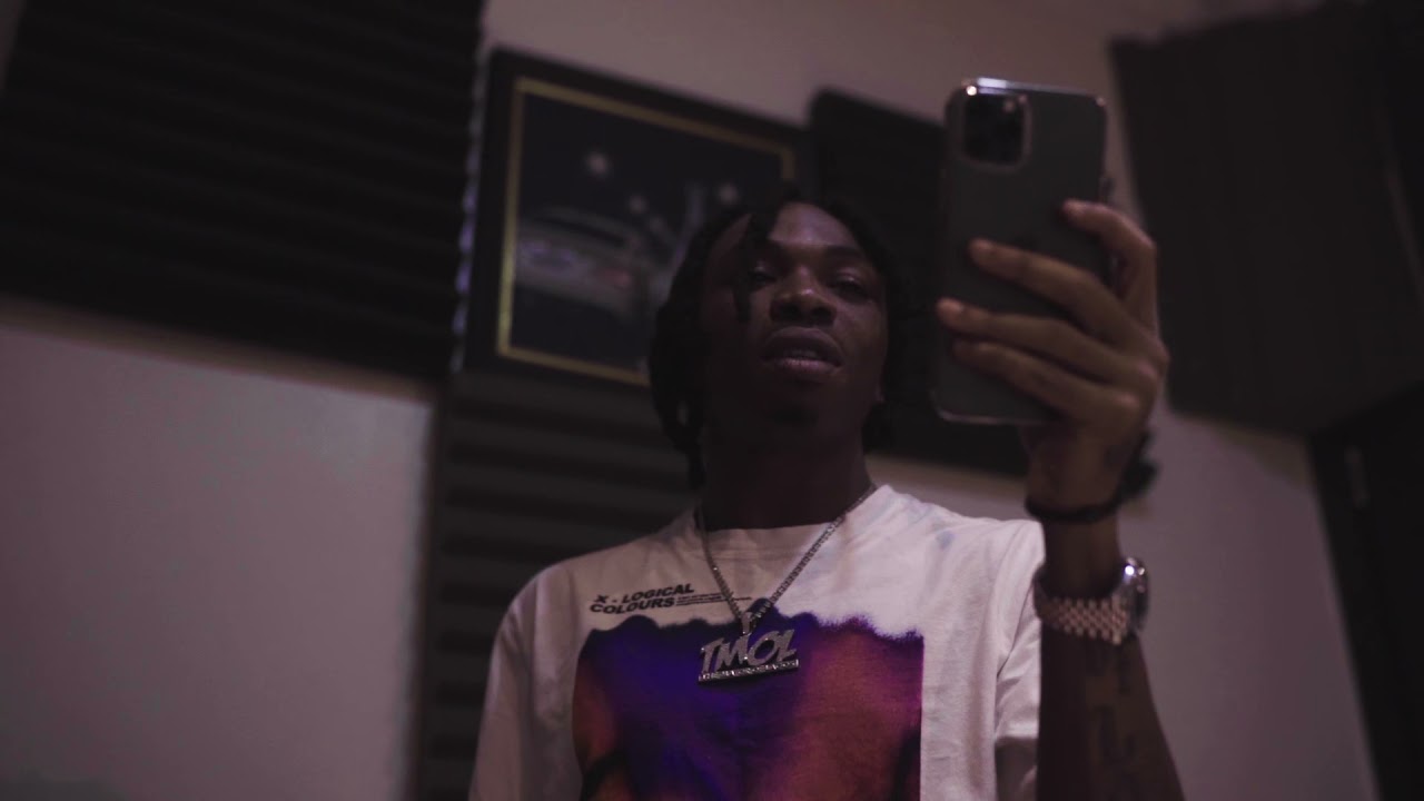 Mayorkun and Busiswah in the studio
