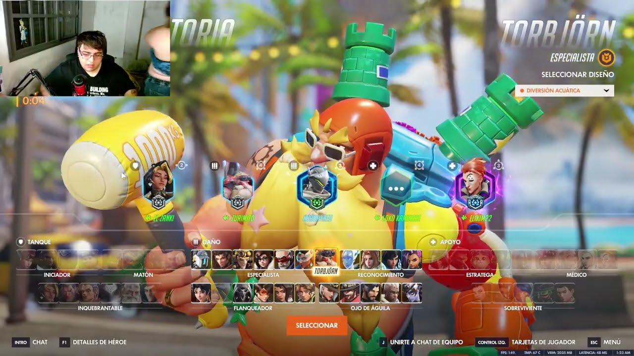 Su vicio de Overwatch Nocturno