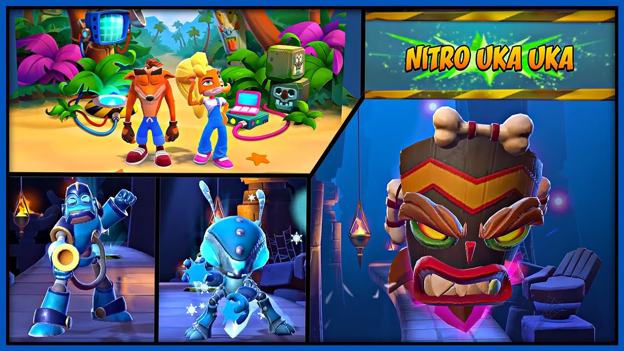 Crash On The Run - UKA UKA and His Mini Bosses (4K60FPS)