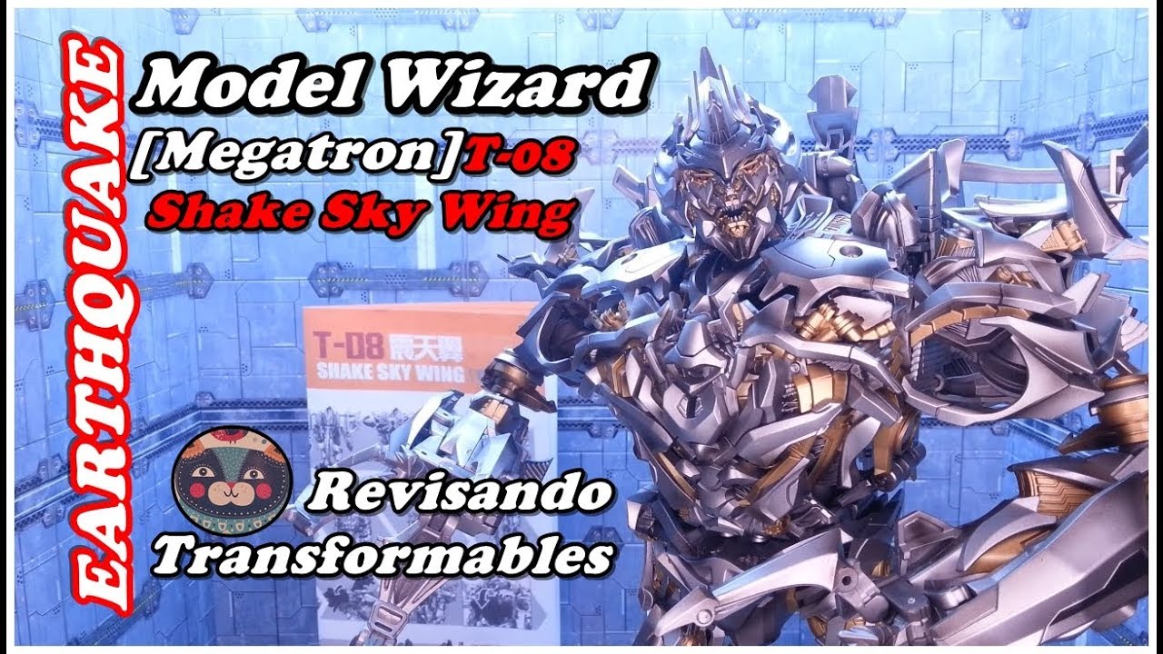 Wei Jiang Model Wizard EARTHQUAKE T-08 Shake Sky Wing KO Oversized MPM 08 Megatron