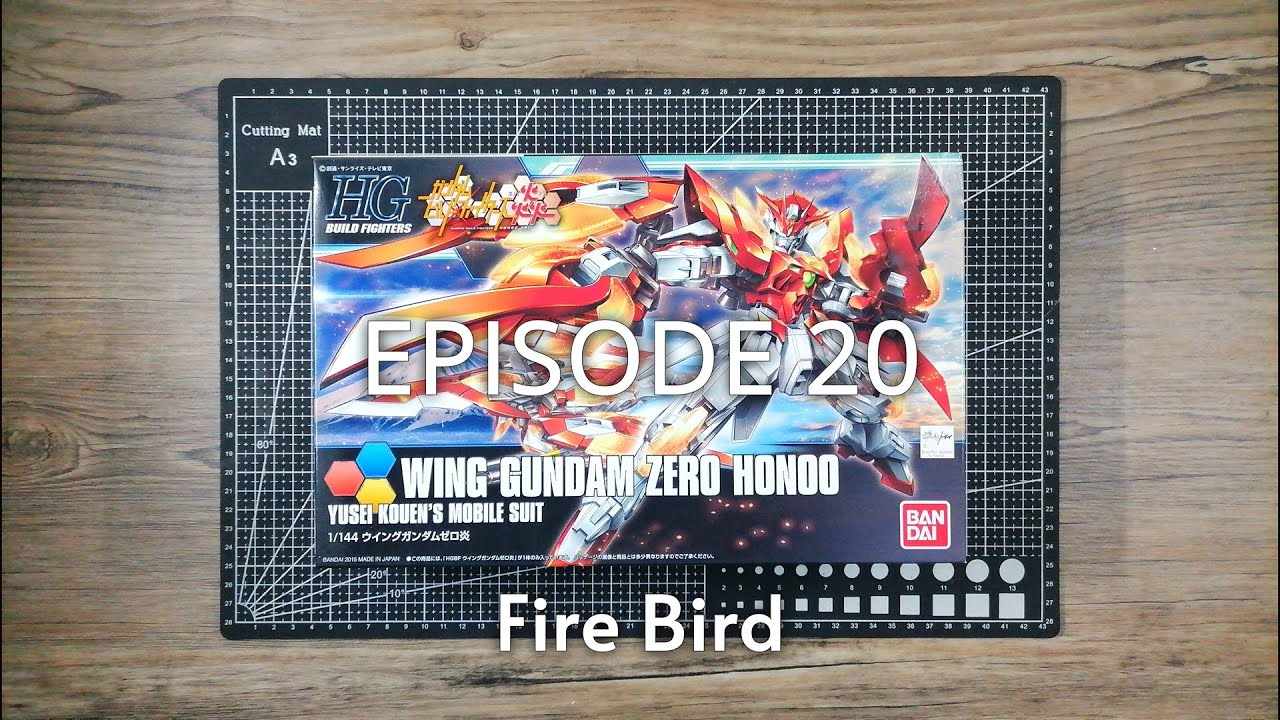 HGBF Wing Gundam Zero 炎 (Honoo) Review